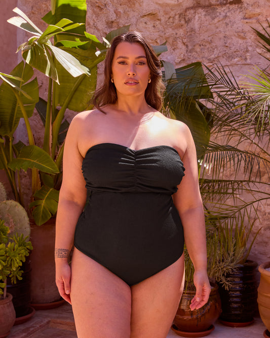 TEXTURED MULTIWAY SWIMSUIT