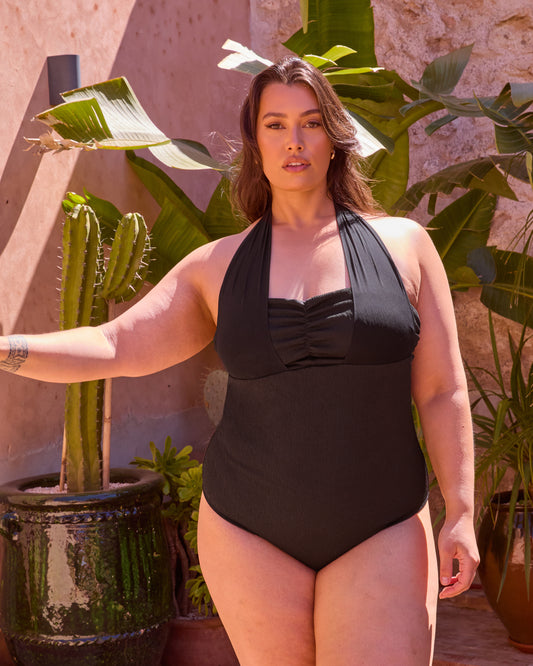 TEXTURED MULTIWAY SWIMSUIT