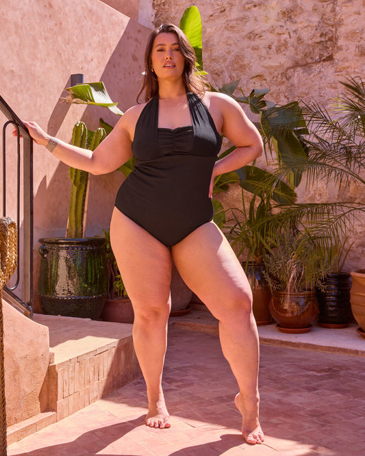 TEXTURED MULTIWAY SWIMSUIT