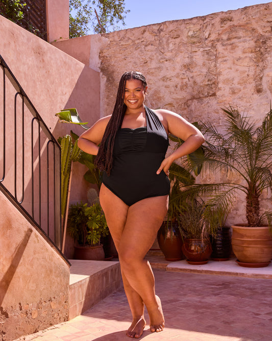 TEXTURED MULTIWAY SWIMSUIT